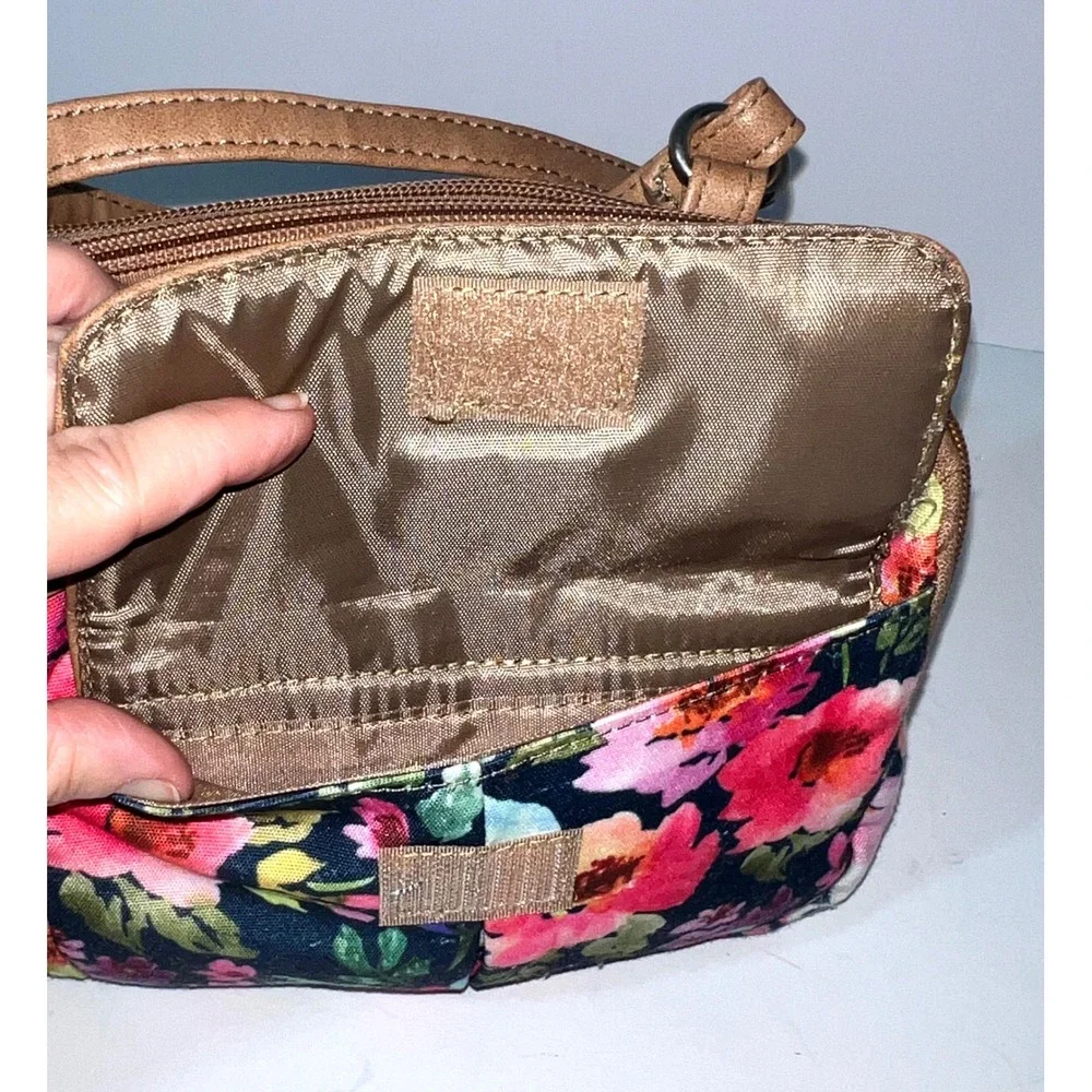 MultiSac Zippy Triple Compartment Crossbody Bag